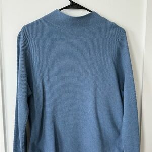 lululemon athletica Blue Turtleneck Sweater